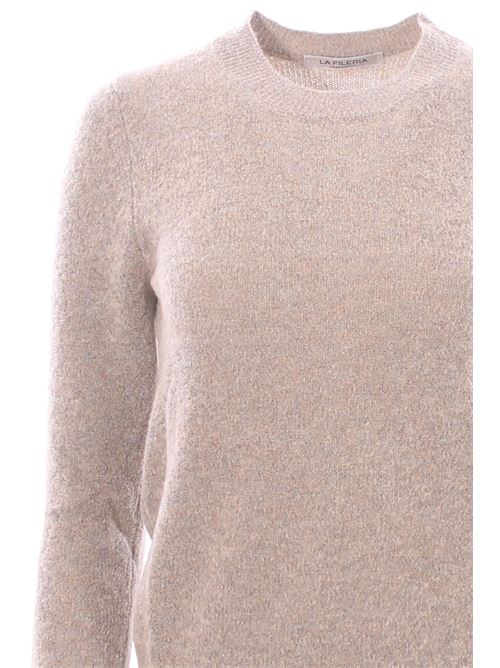 virgin wool crew neck LA FILERIA | 2322124020111